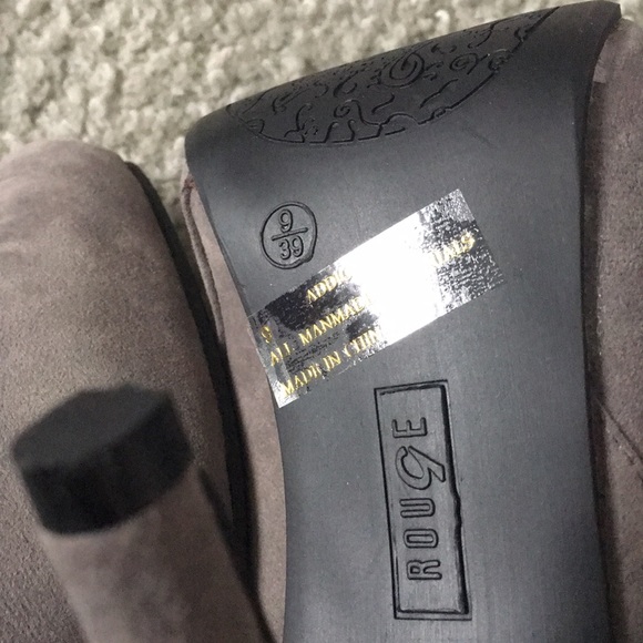 Grey high boots new never worn - Picture 5 of 5